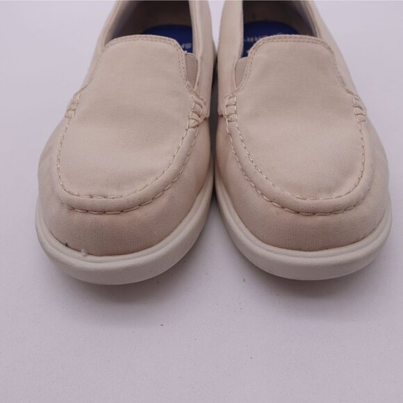 Sperry Women's Slip-On Captain's Moccassins Sneakers Ivory Size 10 Wide STS87400 - Picture 4 of 9